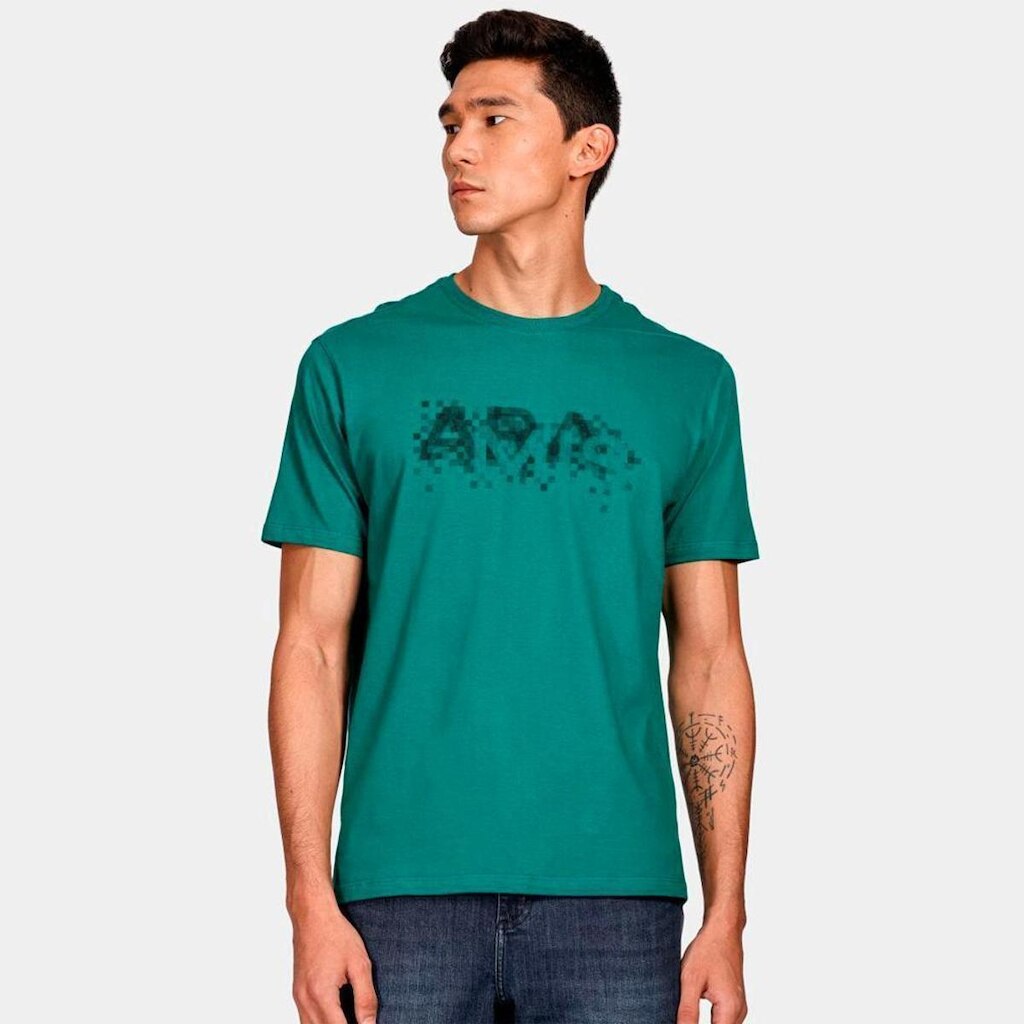 Camiseta Aramis Pixel Fade Amazonia Masculino