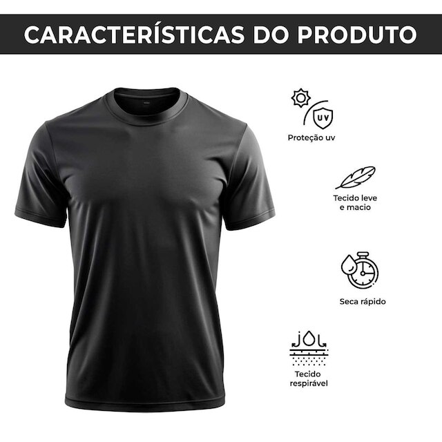 Camiseta Árbitro Dry Melange Mescla Premium