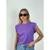 Camiseta Aveloz Feminina Muscle Tee Roxo - Roxo