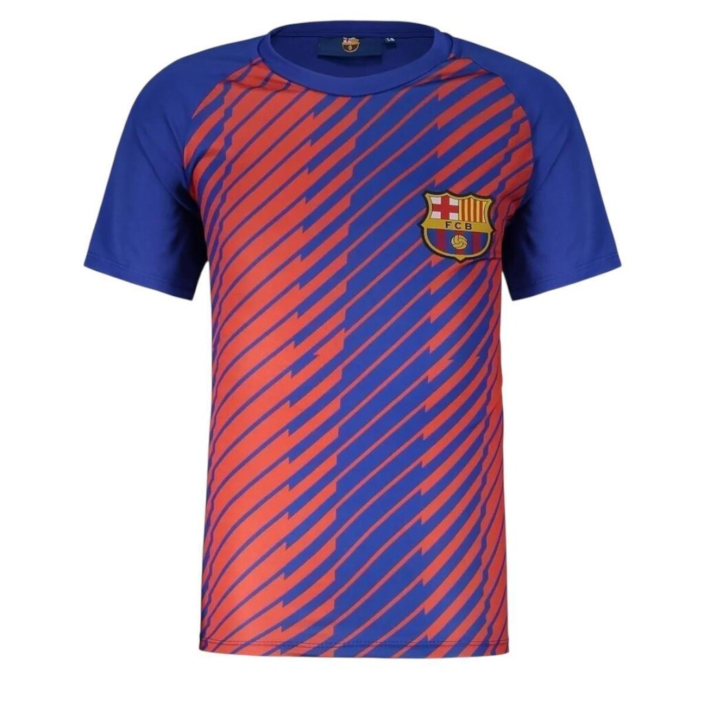 CAMISETA BALBOA JUVENIL MENINO CASUAL BARCELONA I14630BC AZUL