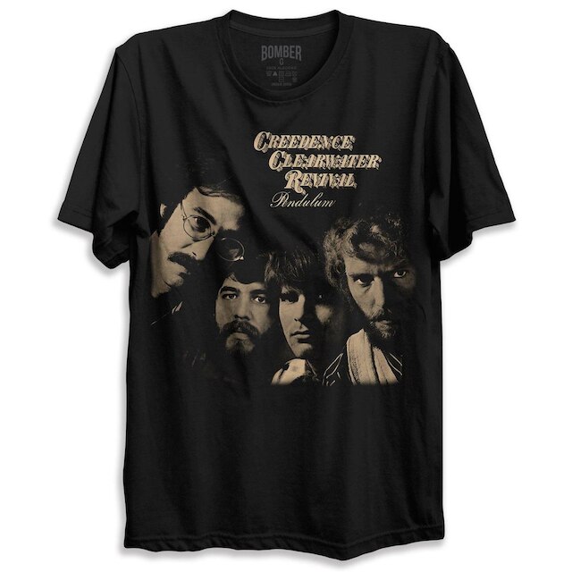 Camiseta Banda Creedence Clearwater Revival Bomber Country Rock