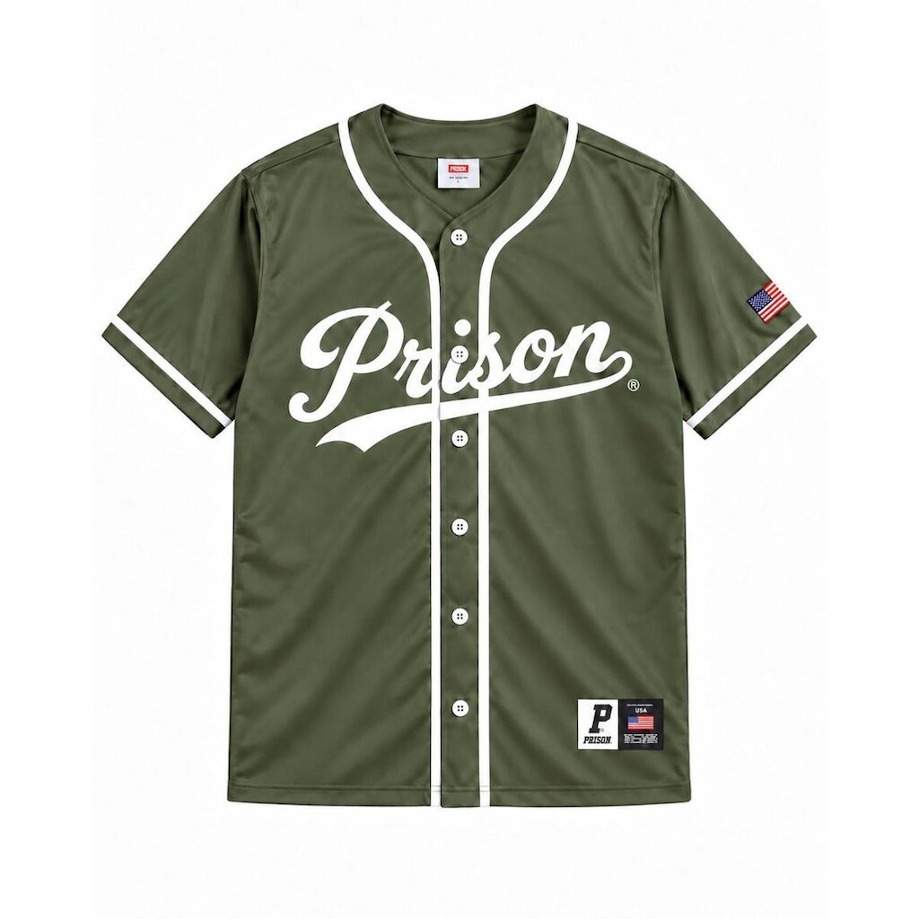 Camiseta Baseball Prison Military