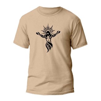Camiseta Básica Algodão Pai Na Cruz- REF1361
