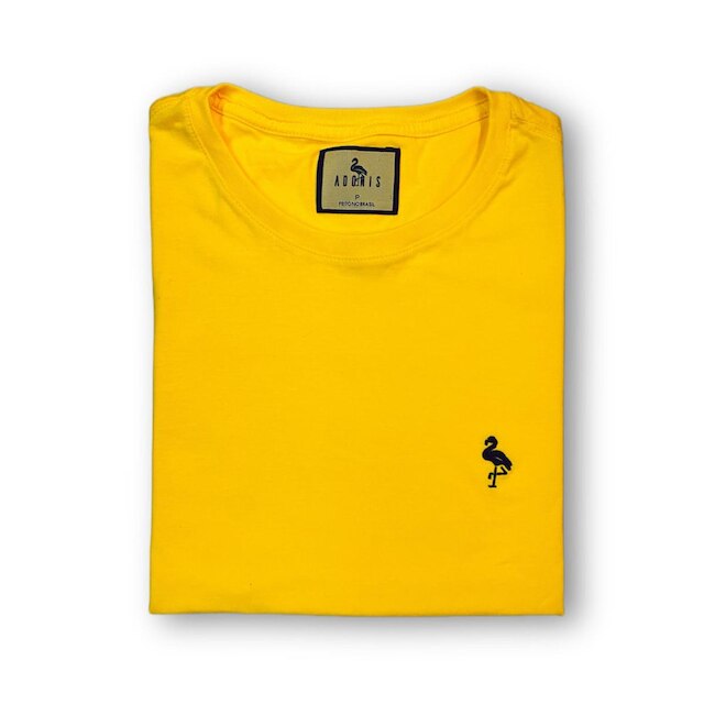 Camiseta Básica Amarela
