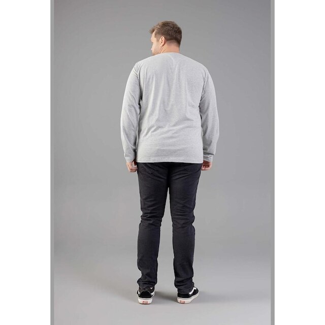 Camiseta Básica de Mangas Longas Masculino Adulto Just Basic