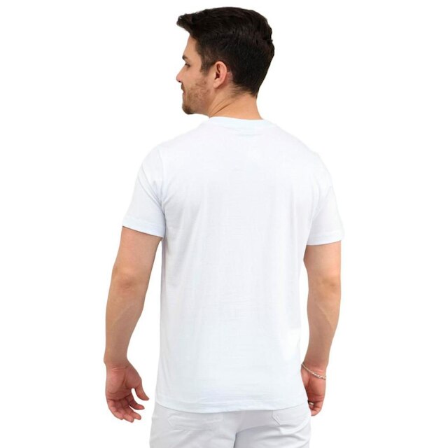 Camiseta Básica em Algodão