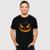 Camiseta Básica Estampada Tema Halloween Abobora - Preto
