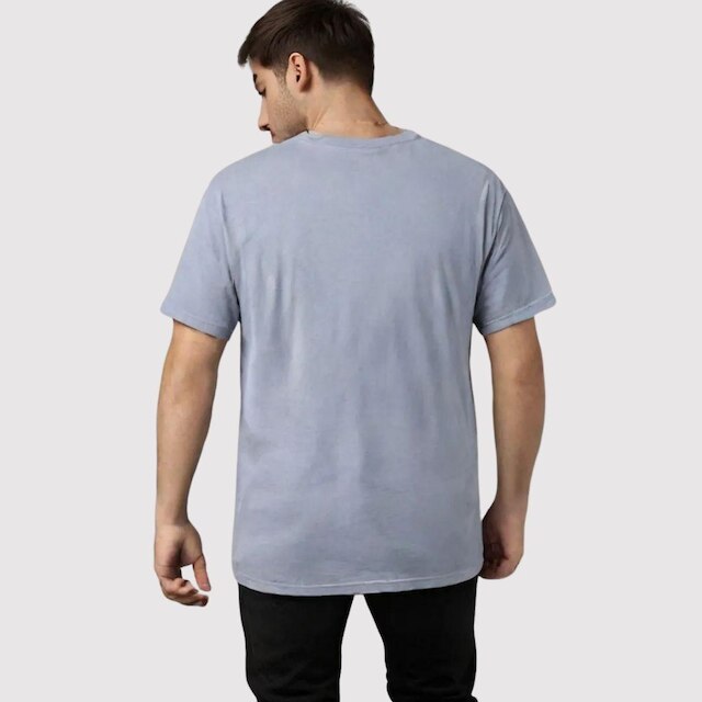 Camiseta Básica Gola Redonda Estampada 100% Algodão Premium Medalha São Bento