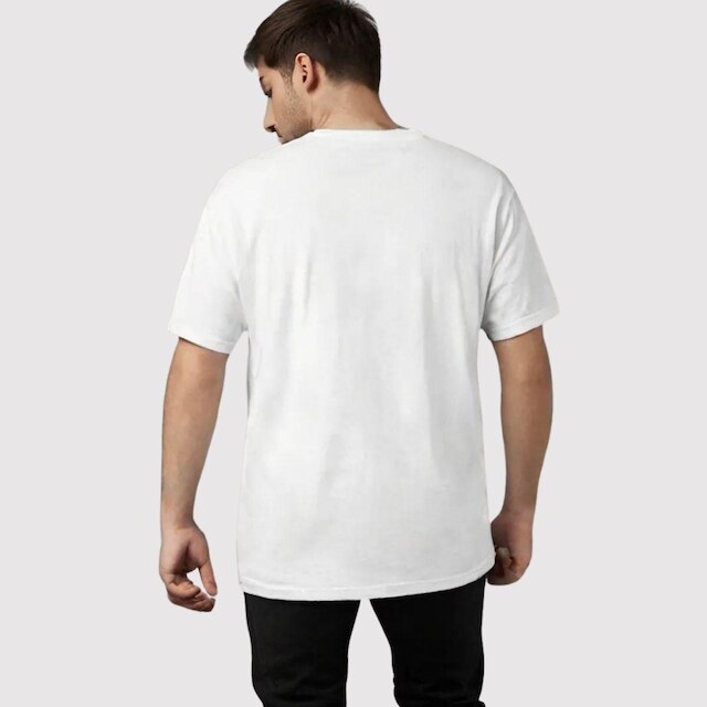 Camiseta Básica Gola Redonda Estampada 100% Algodão Premium Medalha São Bento