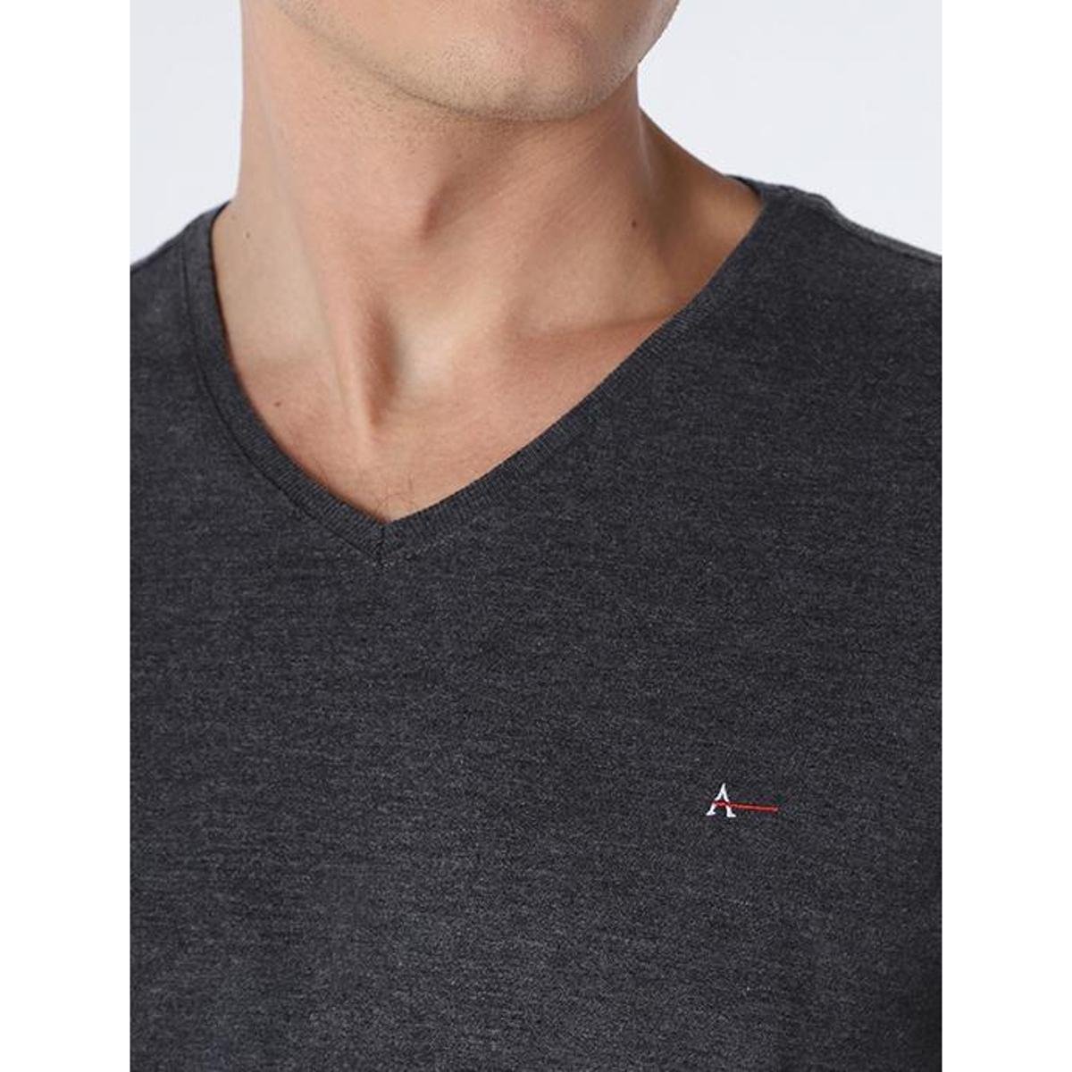 camiseta gola v aramis