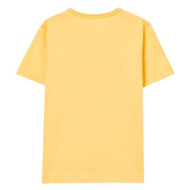 Camiseta Básica Hering Kids Infantil Menino Manga Curta Slim Amarelo