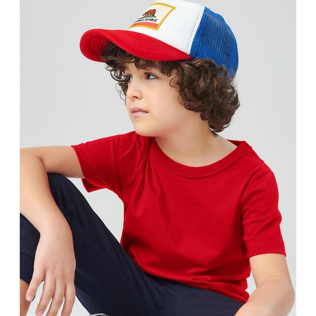 Camiseta Básica Infantil Masculina Rovitex Kids Vermelho