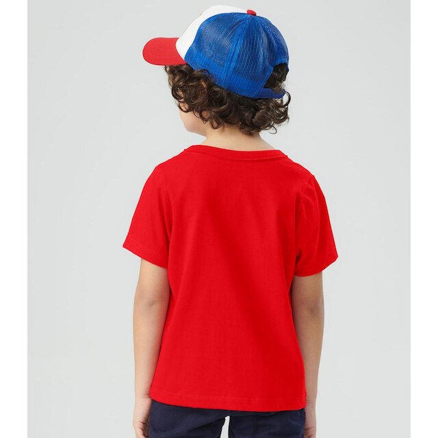 Camiseta Básica Infantil Masculina Rovitex Kids Vermelho