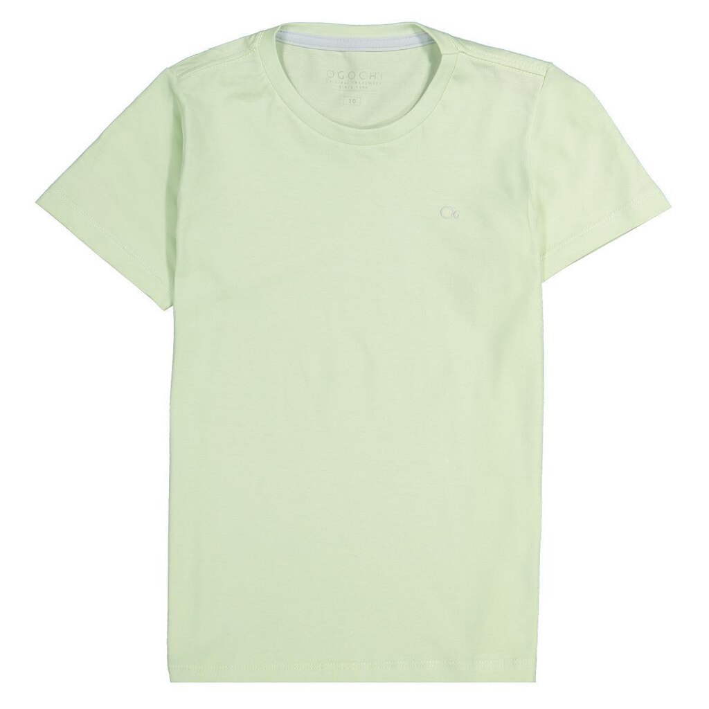 Camiseta Básica Infantil Menino Verde Claro Ogochi