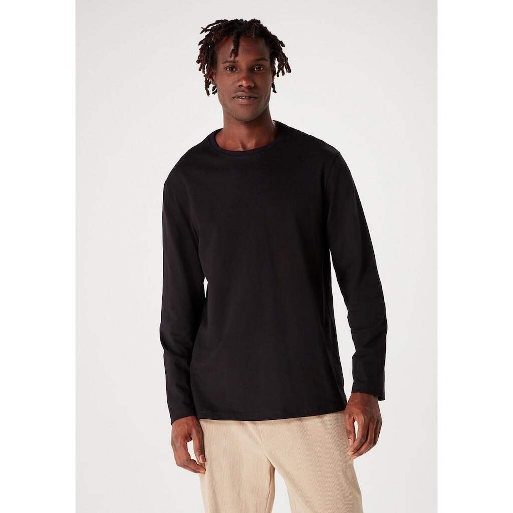 Camiseta Básica Manga Longa Super Cotton Masculina