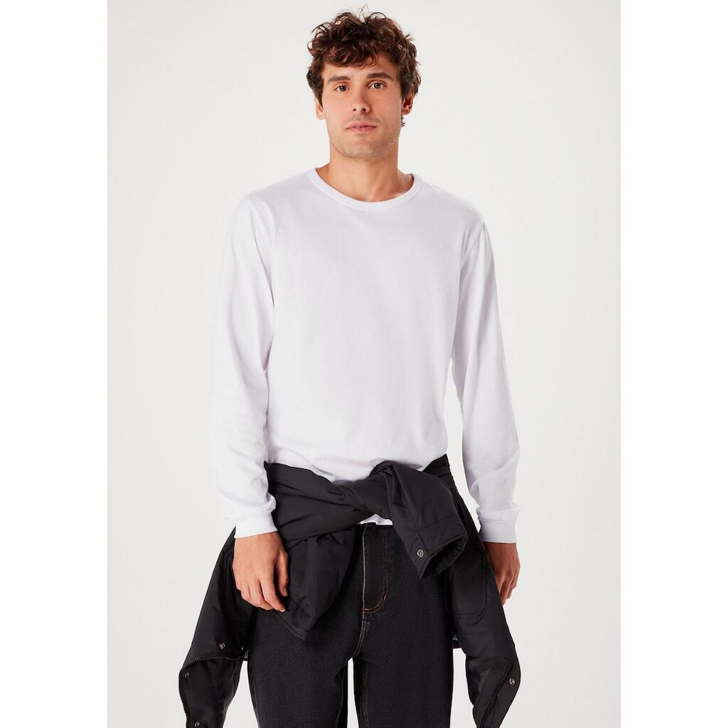 Camiseta Básica Manga Longa Super Cotton Masculina