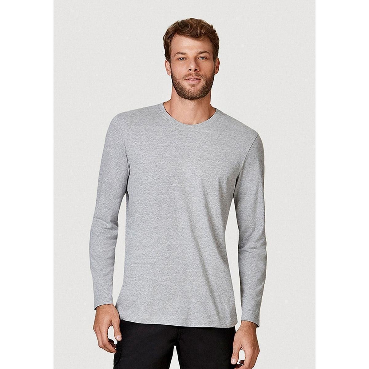 Camiseta Básica Manga Longa World Hering Masculina Menor preço em Camiseta Básica Manga Longa World Hering Masculina
