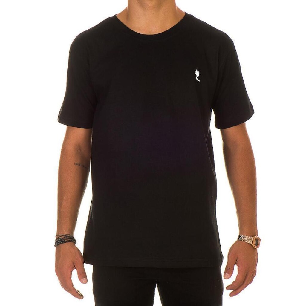 Camiseta Básica Masculina Algodão Dia a Dia Conforto Casual