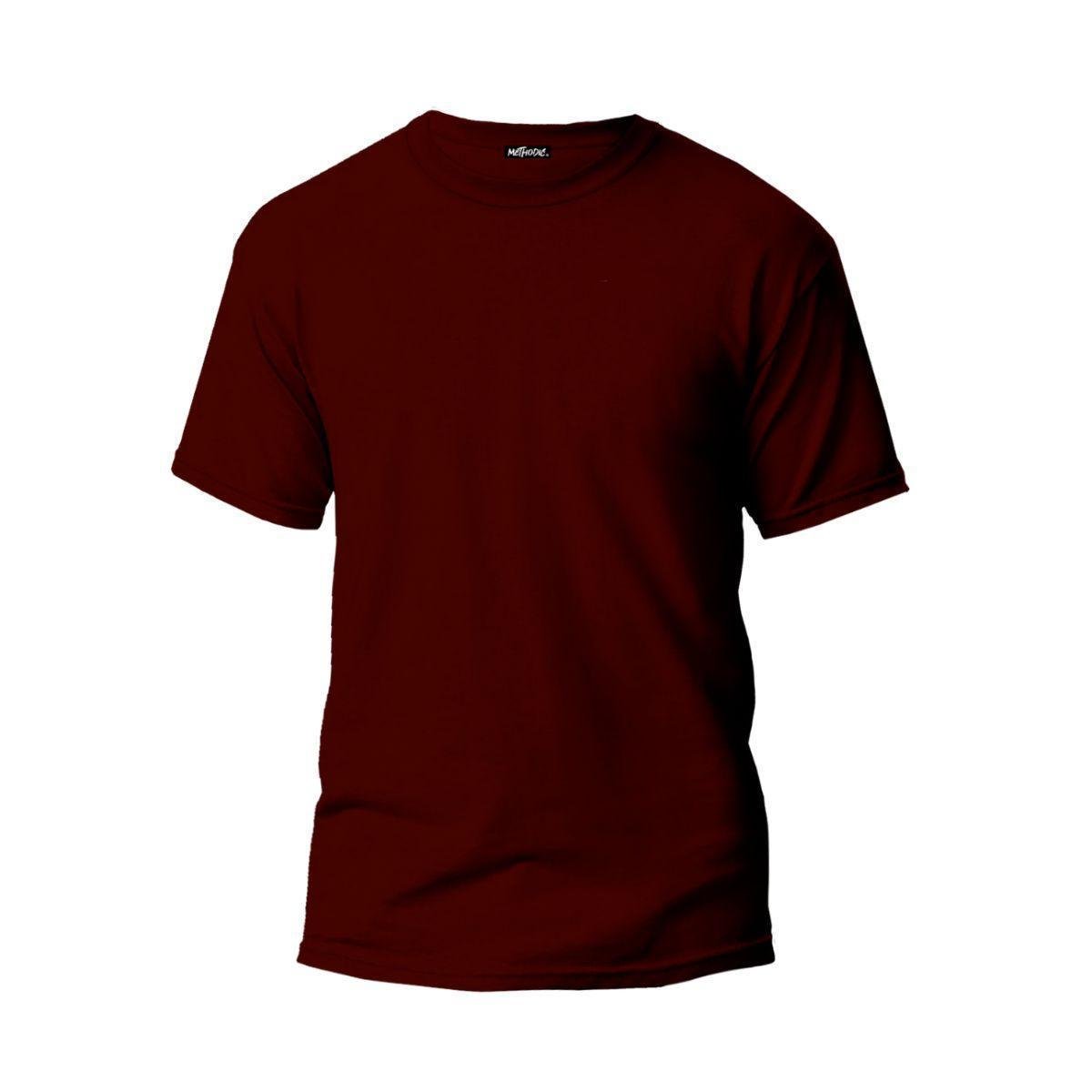 Camiseta Básica Masculina Camisa Lisa Gola Redonda T-Shirt Menor preço em Camiseta Básica Masculina Camisa Lisa Gola Redonda T-Shirt