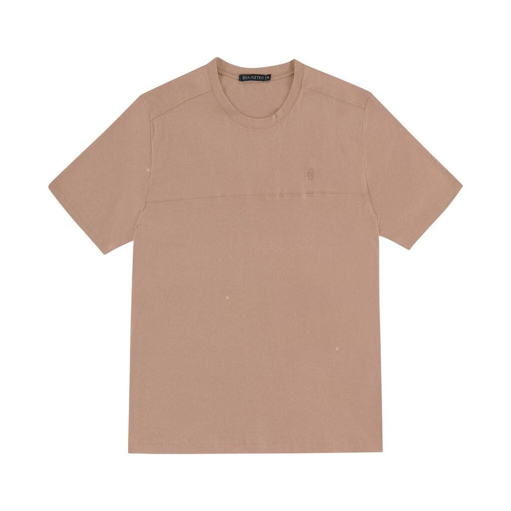 Camiseta Básica Masculina Diametro Marrom