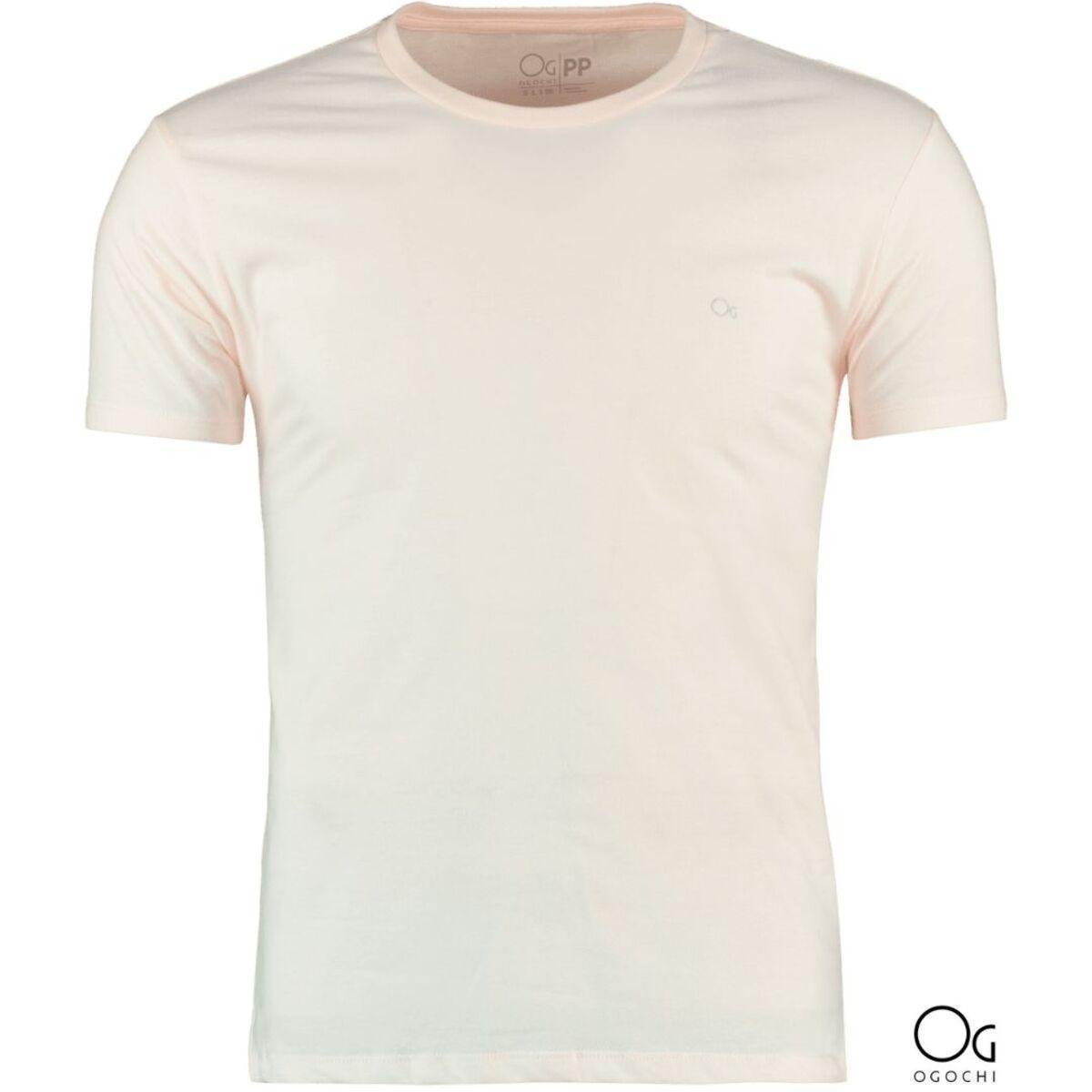 Camiseta Basica Ogochi Slim Fit Menor preço em Camiseta Basica Ogochi Slim Fit