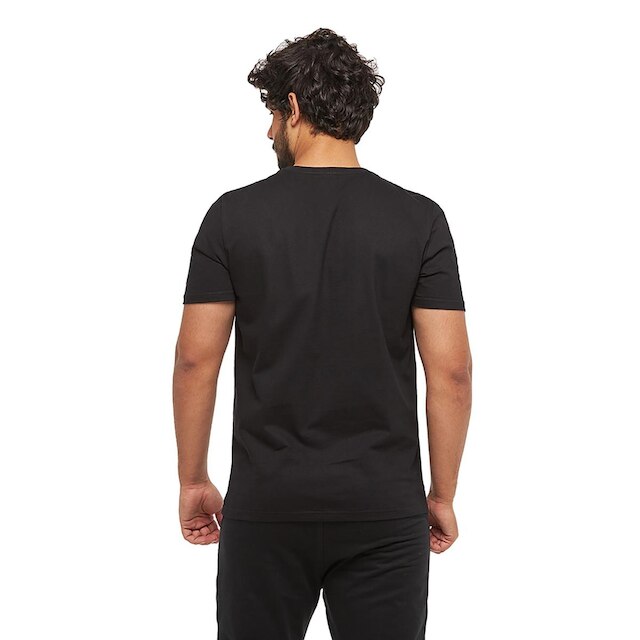 Camiseta Básica Plus Size Manga Curta C4plus-PRETO-G5