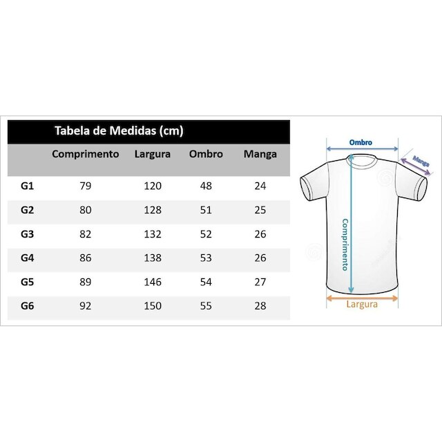 Camiseta Básica Plus Size Manga Curta C4plus-PRETO-G5