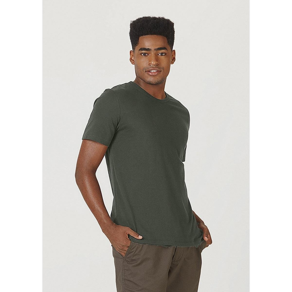 Camiseta Básica Slim Mangas Curtas Hering Masculina Menor preço em Camiseta Básica Slim Mangas Curtas Hering Masculina