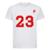 Camiseta Basquete Dibre Numeros 23 0 Blusa Esportes Plus Size P ao G5 - Branco