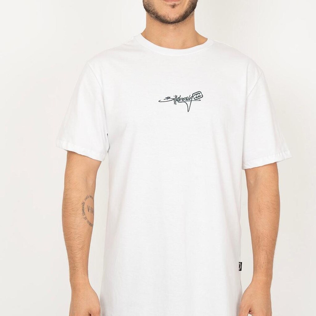 Camiseta Billabong Bracket Script SM26 Masculina