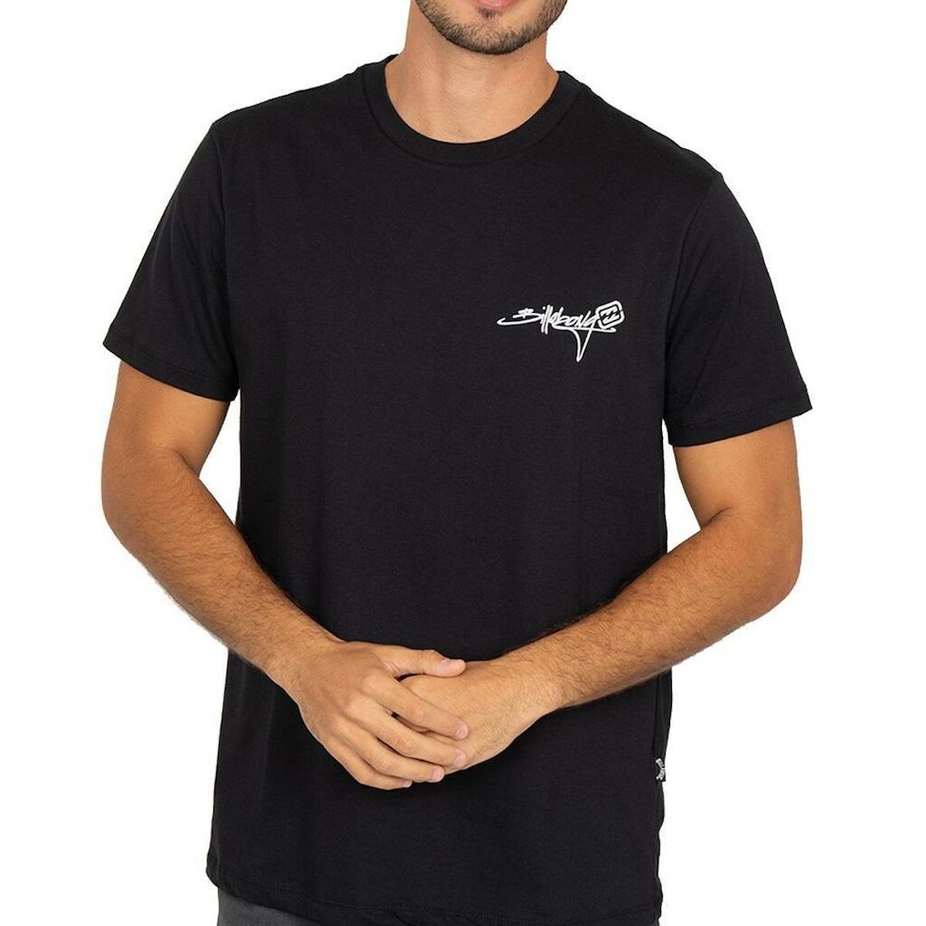 Camiseta Billabong Bracket Script WT26 Masculina