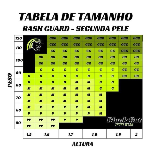 Camiseta Black Cat Sport Wear Jiu-Jitsu Rash Guard Segunda Pele Proteção - Justiceiro