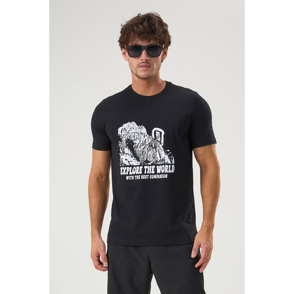 CAMISETA BLACK NEEDLES MASCULINA ALPEN