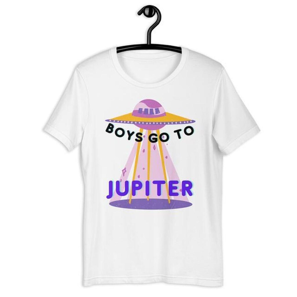 Camiseta Blusa Feminina Boys Go To Jupiter Alien