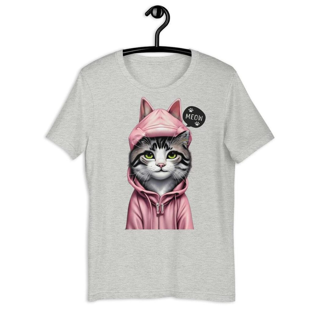 Camiseta Blusa Feminina Gata Meow