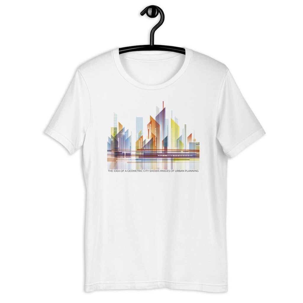 Camiseta Blusa Feminina Geometric City