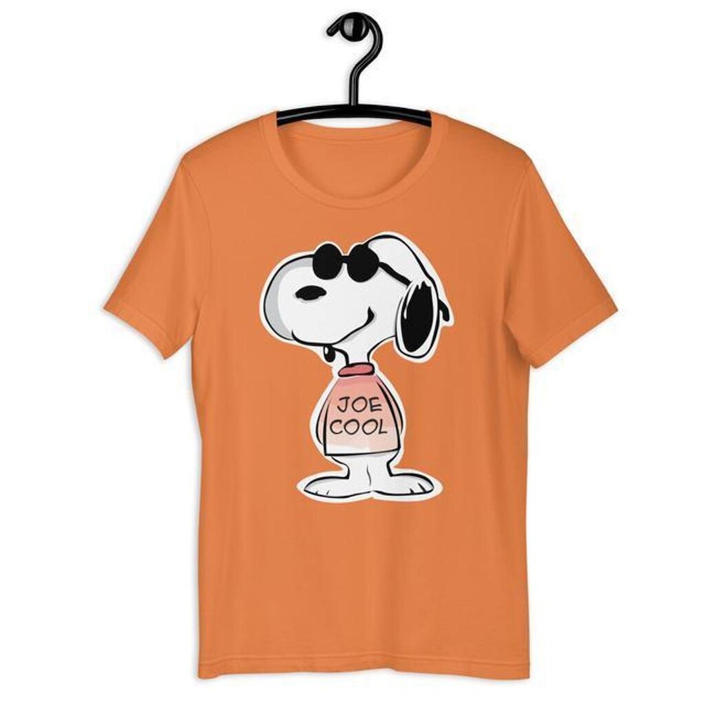 Camiseta Blusa Feminina Snoopy Joe Cool
