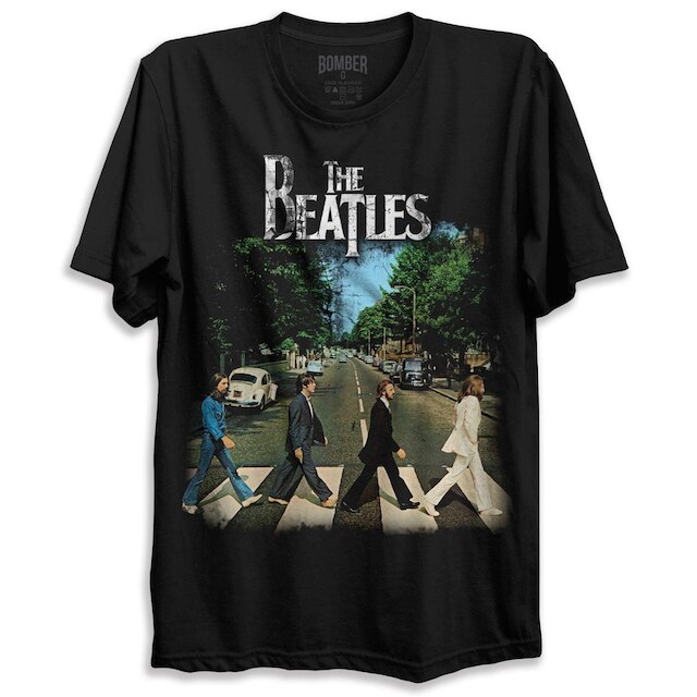 Camiseta Bomber The Beatles Abbey Road