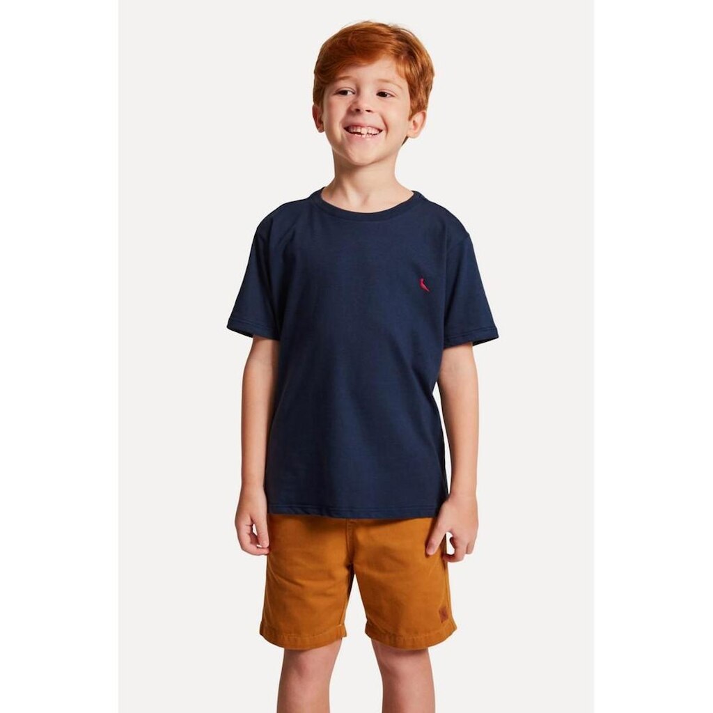 Camiseta Brasa Pica Pau Bordado  Mini Reserva Mini