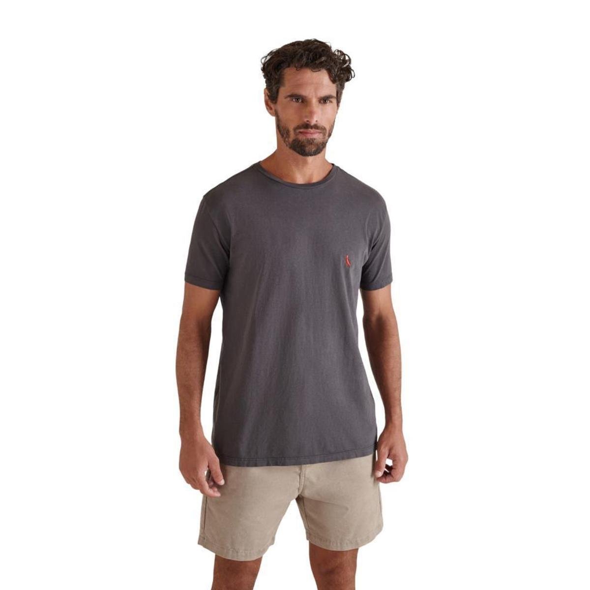 Menor preço em Camiseta Brasa Pica Pau Bordado Reserva