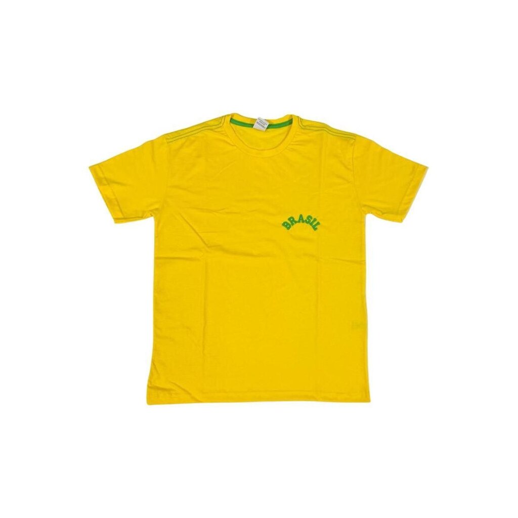 Camiseta Brasil Estampada Adulto
