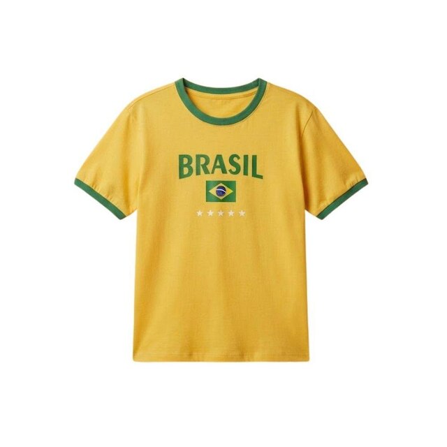 Camiseta Braziline Brazuca Infantil