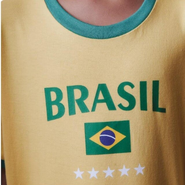 Camiseta Braziline Brazuca Infantil
