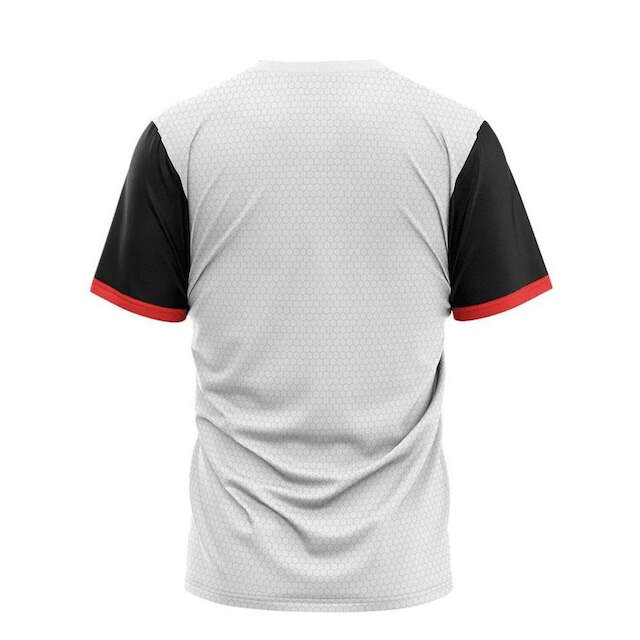 Camiseta Braziline Flamengo Sark Masculina - Branca