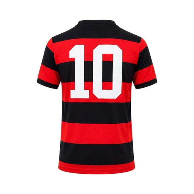 Camiseta Braziline Flatri Zico Flamengo Infantil