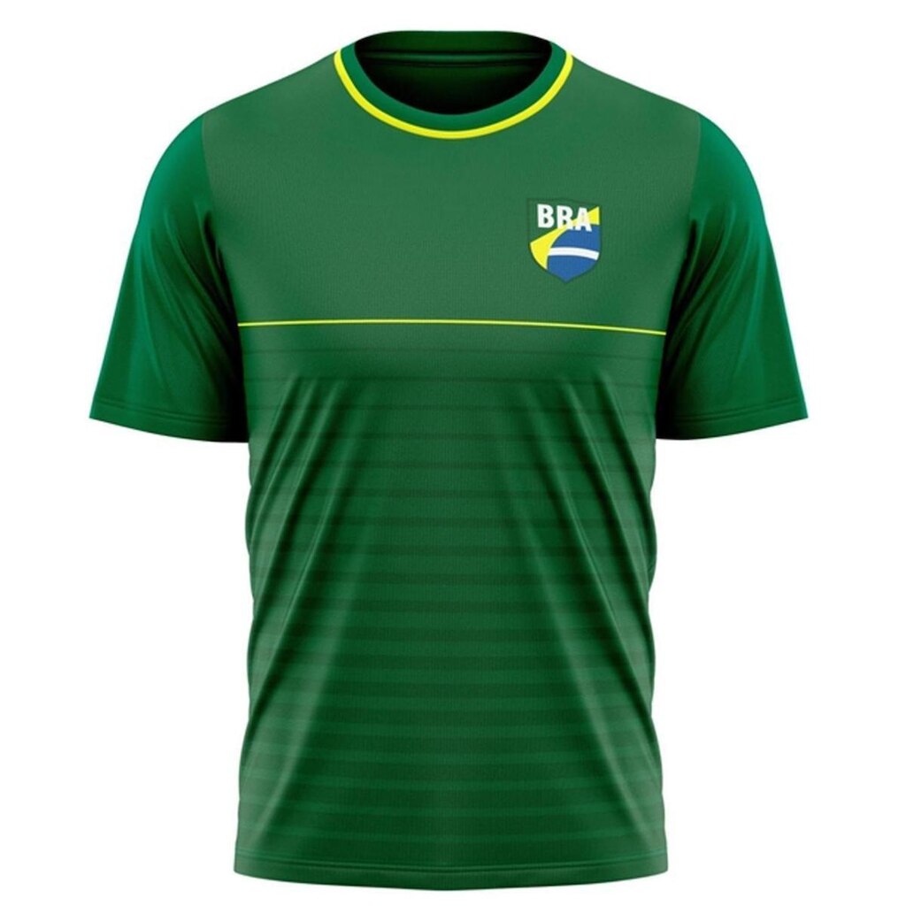 Camiseta Braziline Quaruba Brasil Masculino - Verde