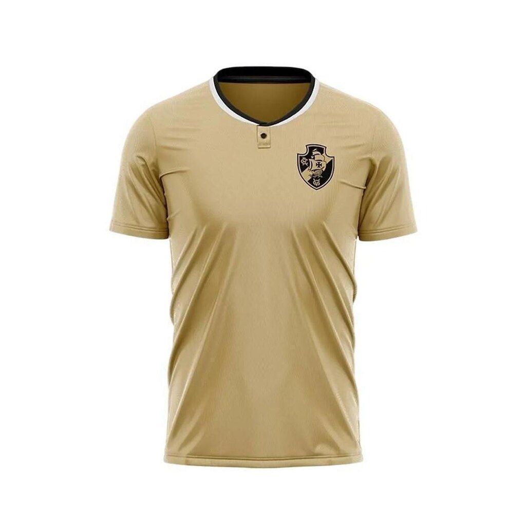 Camiseta Braziline Vasco Sustento - Dourado