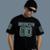 Camiseta Brooklyn 00 Oversized Estilo Streetwear Unissex Algodão Premium - Preto