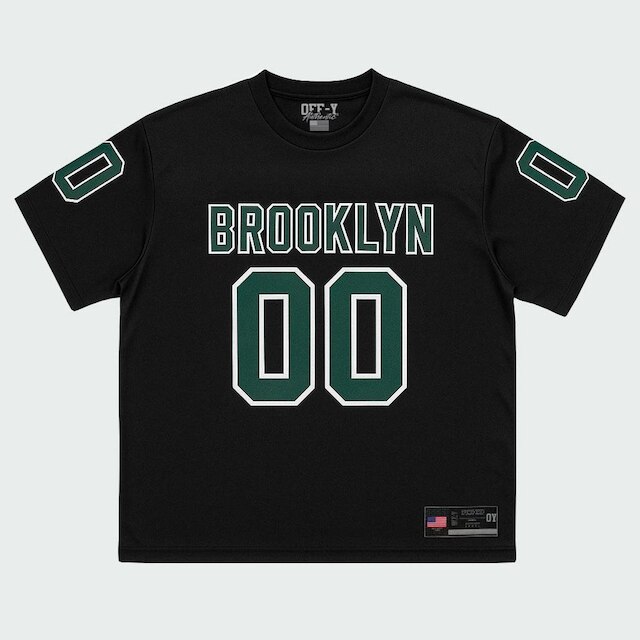 Camiseta Brooklyn 00 Oversized Estilo Streetwear Unissex Algodão Premium