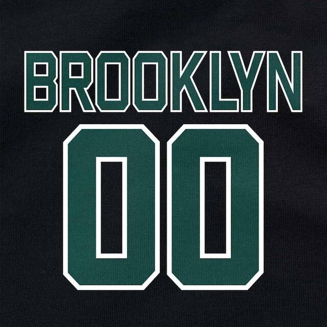 Camiseta Brooklyn 00 Oversized Estilo Streetwear Unissex Algodão Premium